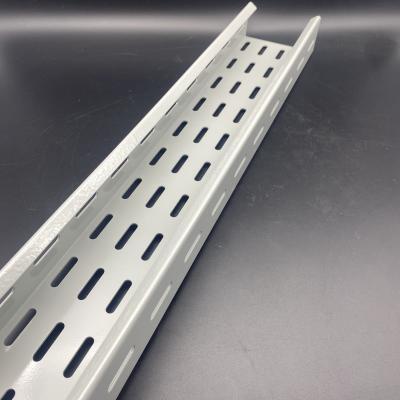 China Manufacturer Outdoor Powder Coated HDG Perforated Cable Tray for sale