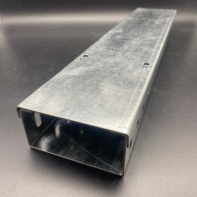 China Electrical Galvanized U Shaped Rustproof Cable Trunking with Cover for sale