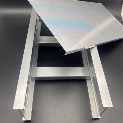China Construction Aluminum Cable Ladder with Cover for sale