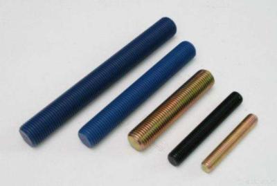 China ASTM a193-B7/B7M L7/L7M b8 B16 660A short threaded brods Plain, black, phosphate, zinc, hot dip galvanizing, dacromet for sale