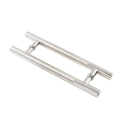 China Modern Single Door Stainless Steel Handle Pull Handle Hardware Bathroom Accessories H Type Knobs for sale