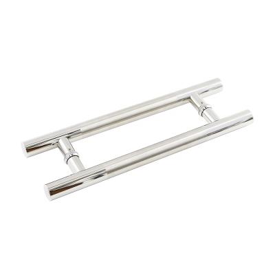 China Modern Single Door Stainless Steel Handle Pull Handle Hardware Bathroom Accessories H Type Knobs for sale