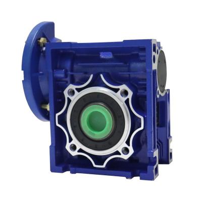 China High Efficiency Single Stage Double Shaft Worm RV Worm Gearbox Speed Reducer for sale