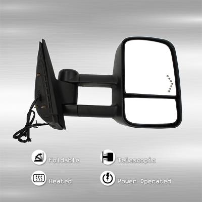 China Driver Side Towing Mirror for Chevrolet Silverado 1500/sierra 1500/2500/3500 '07- 2500' 07-“14/GMC“14 Power Hea Silverado 2500 HD Foldable Standard CAB for sale