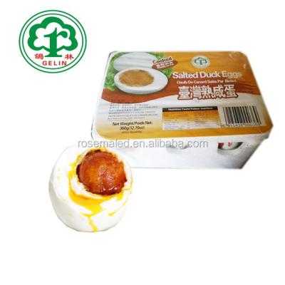 China HIGH NUTRITION Gelin High Quality Nutrition Cooked Low Price Salted Duck Eggs for sale
