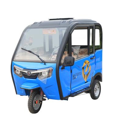 China Wholesale Large Adult Tricycle Three Wheeled Adult Passenger Electric Tricycle for sale