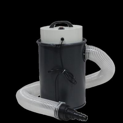 China Building Material Shops large capacity vertical woodworking Vacuum portable Cartridge drum suction dust collector for sale