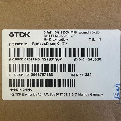 China B32774D0505K000 TDK/EPCOS Capacitors for DC Link for sale