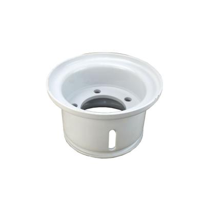 China Building Material Stores Forklift Spare Parts Tires Forklift Tire Rim and Rims 5 Holes For Solid Tire 18x7-8Y for sale