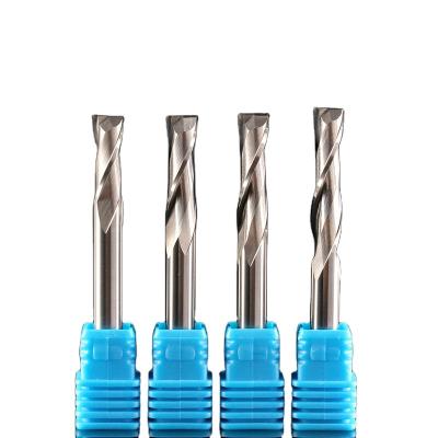 China Wood/MDF WeiTol Double Flute Spiral Bit Woodworking Machine Tools CNC End Cut for sale