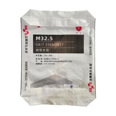 China De hete Ster van de Verkoop25kg 40KG 50KG Advertentie doet pp-van het de Zakcement van de Blokbodem van de Klepzakken het Cementzak in zakken Te koop