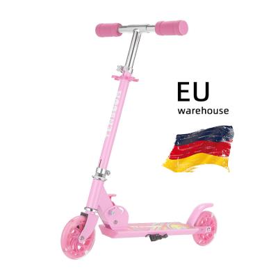 Chine Le scooter réglable bleu rose des enfants 50KGS des enfants de 27,5 pouces font de la planche à roulettes scooter à vendre