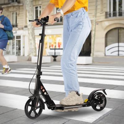Chine Pro scooter se pliant adulte de coup-de-pied des scooters ROHS de coup-de-pied de frein à main à vendre