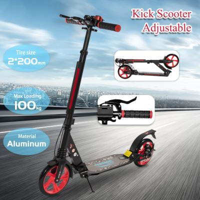 Chine Frein à disque ROHS glissant le grand scooter pour le scooter de grande roue de filles d'adultes à vendre