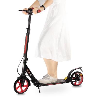 Chine Frein à disque arrière en aluminium adulte des guidons 940mm de scooters de coup-de-pied de ROHS à vendre