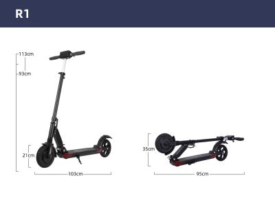 Chine Scooter pneumatique électrique réglable de coup-de-pied du scooter 8ah de coup-de-pied de CPSC à vendre