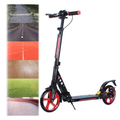 Chine Taille ajustable de scooter des grandes roues ROHS de scooter de coup-de-pied d'unité centrale à vendre