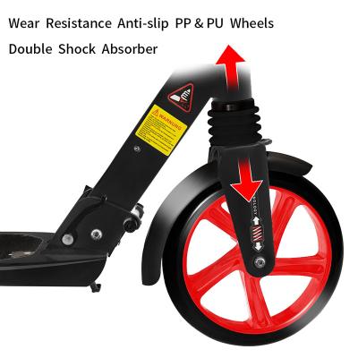 Chine Scooter pliable conçu de coup-de-pied de 2022 nouveau grandes roues 200D pour l'adulte à vendre