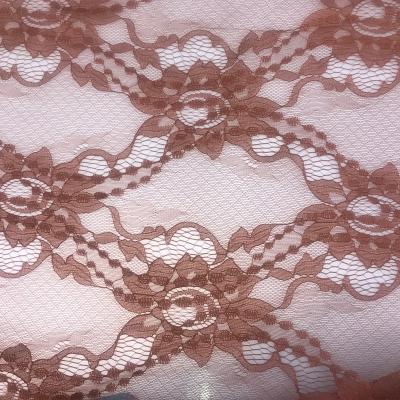 Chine OEM brodé de Mesh Lace Fabric de robe de mariage de romantisme disponible à vendre