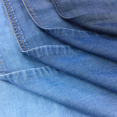 Chine La plaine 100% viable de tissu de jeans de Lycra 5.8/5.4oz a teint à vendre