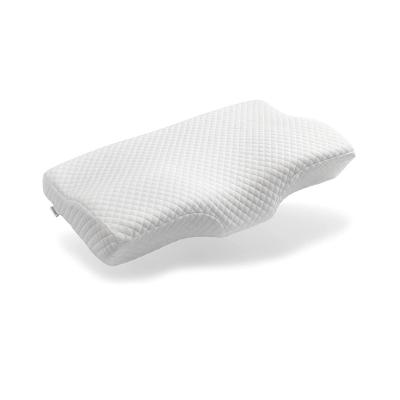 China Adjustable Waist Anti-Apnea Shape Anti Snore Memory Foam Cervical Butterfly Pillow With Removable Foam Sheet for sale