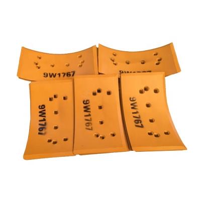 China Construction works Construction machinery parts spare parts 9w1767 motor grader cutter blade grader for excavator for sale