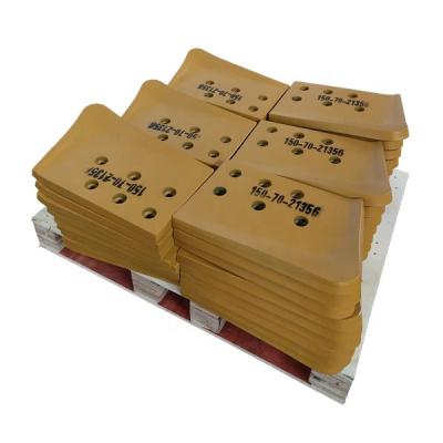 China Construction works power tool equipment d155 bulldozer blade 150-70-21356 d6 bulldozer box blade cutting edge end bit for sale