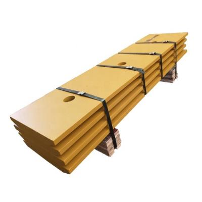 China Construction works blade front attachment dozer blade d6 bulldozer cutter best end cutting edge dozer bit 1006668 tractor dozer cutting edge 100-6668 for sale