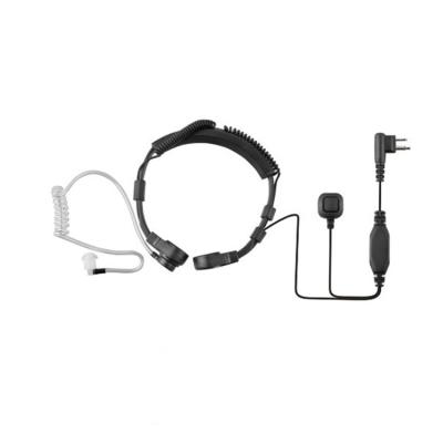 China Durable Neck Band Throat Microphone Headset For Walkie Talkie Earpiece For Kenwood TK208 TK308 for sale