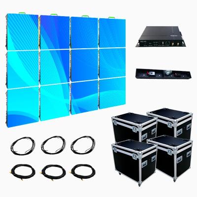 China Church Rental Event P3.91 P4.81 Rental LED Display Indoor Outdoor Rental Events Stage Background LED Video Wall for sale