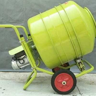 China 240 Liter Portable Concrete Mixer Machine Mini Small Diesel Gasoline Mobile Concrete Mixer Home Use With Clean Handle Easy Movement for sale