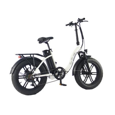 China New Aluminum Step Through Design 7 Speed Electric Bike With Removable Battery for sale