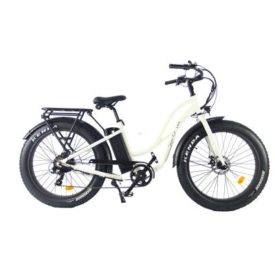 China Aluminum Alloy Fashion 26inch City Road 7 Top Speed Aluminum Electric Bicycle for sale
