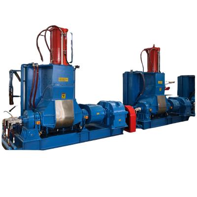 中国 自動複合ゴムミックスラインのための55L 傾斜バケツゴム内部ミキサー 販売のため