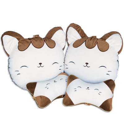 China Car Seat Tile Car Seat Tile Comforter Cushion Pillow Neck Multifunctional Fabric Polyester Cute/Cartoon Folding Covering Cushion for sale