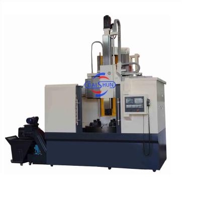 China Torno mecânico rígido de trabalho pesado Torno de corte de metal Cnc Torno vertical à venda