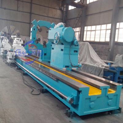 China 2500mm Diâmetro de balanço personalizado Torno horizontal de grande tamanho para trabalhos de reparo de ram à venda