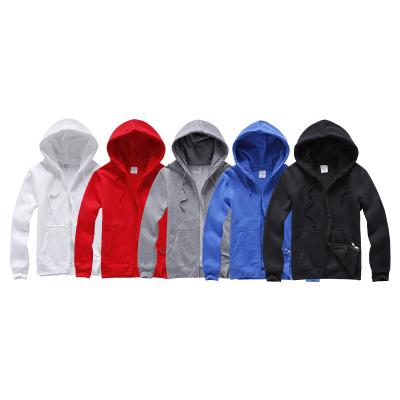 China Anti-wrinkle sportswear hoodie hot sale solid custom logo hoodie for unisex cotton zipper hoodie for sale