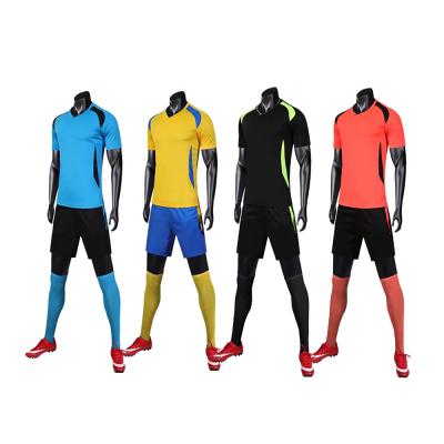 China Factory Wholesale Mens Training Sportswear Breathable Running Uniform Soccer Tracksuits Custom Quick Dry Summer Sports Suits for sale