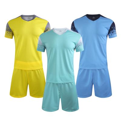 China Wholesale High Quality Breathable Soccer Training Suits Custom Logo Mens Soccer Wear Sportwear Sport Team Quick Dry Uniform OEM for sale
