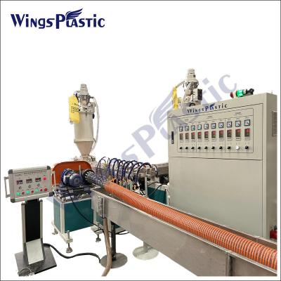 China Máquina de extrusión de mangueras de aspiración en espiral de PVC para la producción de mangueras de tuberías reforzadas en espiral de PVC en venta