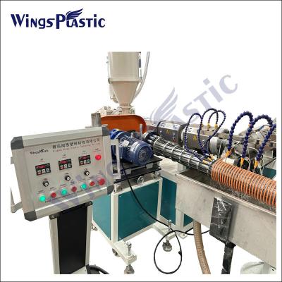 China Línea de extrusión de la máquina de plástico para la tubería de aspiración espiral de PVC en venta