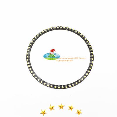 China garden ws2812b pixel ring arduino ws2812b led ring light rgb 5050 led strip for sale