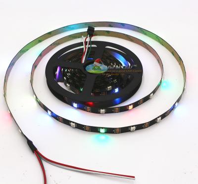 China Warehouse SMD5050 DC5v , rgb individually color 60leds ws2812B rgb led strip for sale