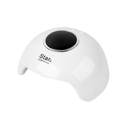 China 50000 Hours NEW Portable 36W Nail Star 6 LED Mini UV Lamp Led UV Nail Lamp With Timer Screen USB MINI Nail Dryer for sale
