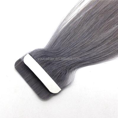 China European and American style 2023 Factory direct sales seamless invisible virgin hair tape in extensions tape hair in extensions for sale