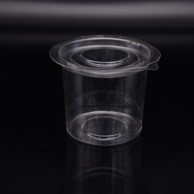 China Recycled Plastic Materials Ice Cream Cup Packaging Box for sale