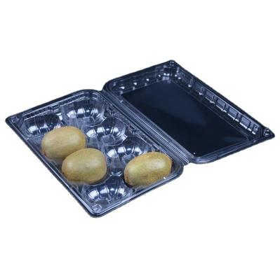 China Recyclable Clear Plastic PET Package Container Or Box For Kiwifruit 8 Pcs , Cool Clamshell Kiwifruit Packaging Box Or Container for sale