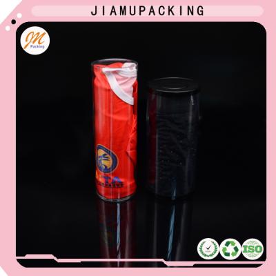 China 2017 Elegant Clear Plastic Packaging Box Custom Cylinder Tube for sale