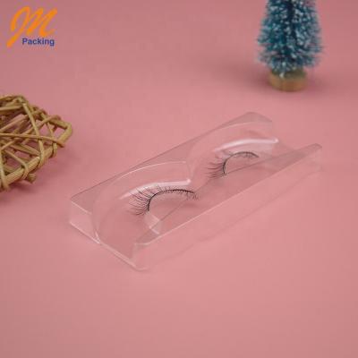 China Custom Clear Eyelash Blister Cosmetic Tray For Eyelash , OEM Clear Plastic Eyelash Tray for sale